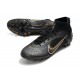 Nike Mercurial Superfly 8 Elite AG Negro Dorado Metalizado Plateado Metalizado