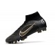 Nike Mercurial Superfly 8 Elite AG Negro Dorado Metalizado Plateado Metalizado