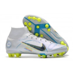 Nike Mercurial Superfly 8 Elite AG Gris Azul Marino Oscuro