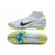 Nike Mercurial Superfly 8 Elite AG Gris Azul Marino Oscuro