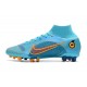 Nike Mercurial Superfly 8 Elite AG Azul Láser Naranja Marina