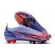 Nike Mercurial Vapor XIV Elite AG PRO Mbappe Lila Claro Plateado Metalizado