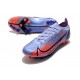 Nike Mercurial Vapor XIV Elite AG PRO Mbappe Lila Claro Plateado Metalizado