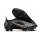 Nike Mercurial Vapor XIV Elite AG PRO Negro Dorado Metalizado Plateado Metalizado