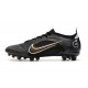 Nike Mercurial Vapor XIV Elite AG PRO Negro Dorado Metalizado Plateado Metalizado