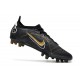 Nike Mercurial Vapor XIV Elite AG PRO Negro Dorado Metalizado Plateado Metalizado