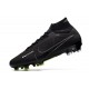 Nike Zoom Mercurial Superfly IX Elite FG Negro DK Gris Humo Cumbre Blanco Voltio