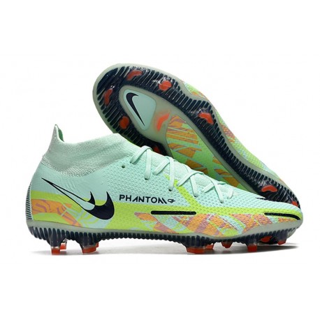 Nike Phantom GT II Elite DF FG Menta Espuma Oscuro Azul Ghost Verde