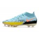 Nike Phantom GT II Elite DF FG Hielo Glaciar Negro Amarillo Strike