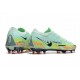 Bota Nike Phantom GT2 Elite FG Menta Espuma Oscuro Azul Ghost Verde