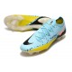 Bota Nike Phantom GT2 Elite FG Hielo Glaciar Negro Amarillo Strike