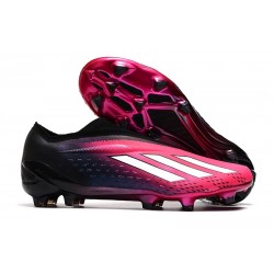 Bota de fútbol adidas X Speedportal+ FG Rojo Negro Blanco