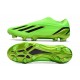 Bota fútbol adidas X Speedportal+ FG Solar Verde Negro Amarillo Solar