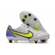 Nike Tiempo Legend 9 Elite SG-PRO AC Gris Niebla Volt Zafiro