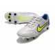 Nike Tiempo Legend 9 Elite SG-PRO AC Gris Niebla Volt Zafiro