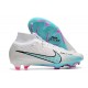 Nike Zoom Mercurial Superfly IX Elite FG Blanco Azul