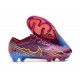 Nike Air Zoom Mercurial Vapor 15 Elite FG MBAPPÉ Remolacha Oscura Mtlc Vivid Dorado