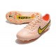 Nike Botas Hombre Tiempo Legend 9 Elite FG Guava Hielo Amarillo Strike Brillo de Atardecer