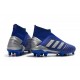 Botas de fútbol adidas Predator 19+ Fg - Azul Plata