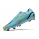 Bota de fútbol adidas X Speedportal+ FG Transparente Agua Rojo Azul