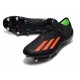 adidas X Speedportal.1 SG Hombre Negro Rojo Solar Verde