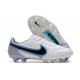 Nike Botas Hombre Tiempo Legend 9 Elite FG Blanco Negro