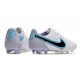 Nike Botas Hombre Tiempo Legend 9 Elite FG Blanco Negro