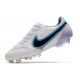 Nike Botas Hombre Tiempo Legend 9 Elite FG Blanco Negro