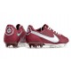 Nike Botas Tiempo Legend 9 Elite FG Team Rojo Blanco Mystic Hibiscus