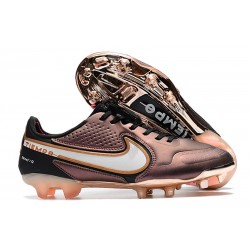 Nike Botas Hombre Tiempo Legend 9 Elite FG Morado Espacio Blanco