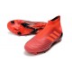 Botas de fútbol adidas Predator 19+ Fg - Rojo