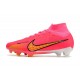 Nike Zoom Mercurial Superfly IX Elite FG Rosa Amarillo