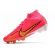 Nike Zoom Mercurial Superfly IX Elite FG Rosa Amarillo