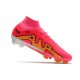 Nike Zoom Mercurial Superfly IX Elite FG Rosa Amarillo