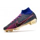 Nike Zoom Mercurial Superfly IX Elite FG Rosa Violet Azul