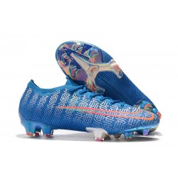 Botas de Fútbol Nike Mercurial Vapor XIII Elite FG Azul Rojo