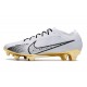 Nike Air Zoom Mercurial Vapor 15 Elite FG Blanco Oro