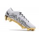 Nike Air Zoom Mercurial Vapor 15 Elite FG Blanco Oro