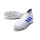 Botas de fútbol adidas Virtuso Predator 19+ Fg - Blanco Azul