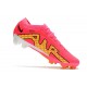 Nike Air Zoom Mercurial Vapor 15 Elite FG Rosa Amarillo