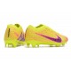 Nike Air Zoom Mercurial Vapor 15 Elite FG Amarillo Rosa