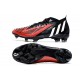 adidas Predator Edge.1 FG Bota Negro Rojo Blanco