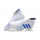 Botas de fútbol adidas Virtuso Predator 19+ Fg - Blanco Azul