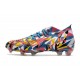 adidas Predator Edge.1 FG Geometric Bright Azul Team Amarillo Rojo