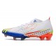 adidas Predator Edge.1 FG Bota Blanco Amarillo Solar Azul