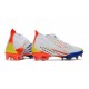 adidas Predator Edge.1 FG Bota Blanco Amarillo Solar Azul