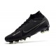 Nike Zoom Mercurial Superfly IX Elite AG Negro DK Gris Humo Cumbre Blanco Voltio