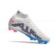 Nike Zoom Mercurial Superfly 9 Elite FG Blanco Azul