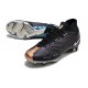 Nike Zoom Mercurial Superfly 9 Elite FG Negro Bronce Blanco