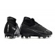 Nike Zoom Mercurial Superfly 9 Elite FG Negro